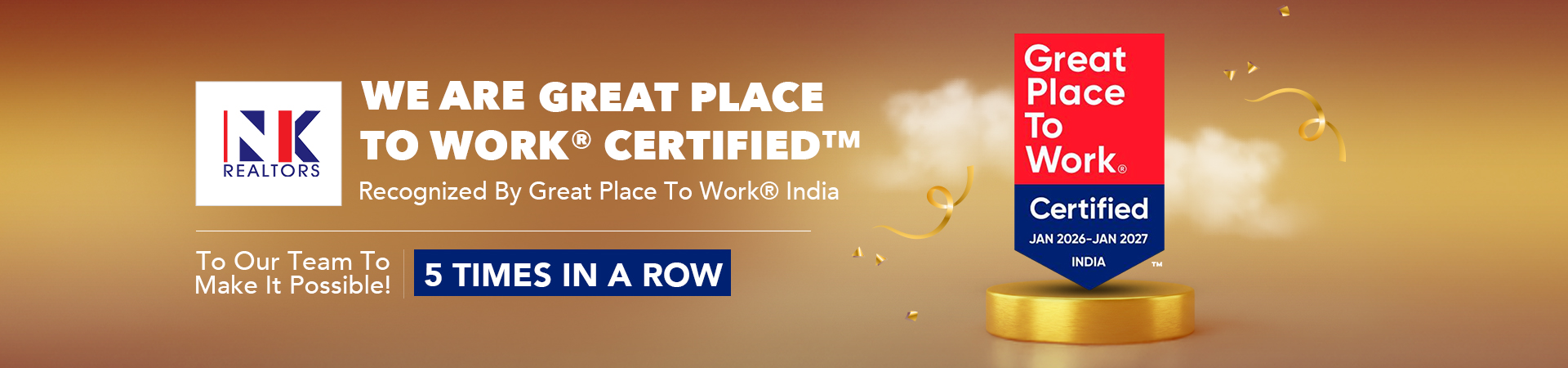 NK Realtors - Great Place To Work